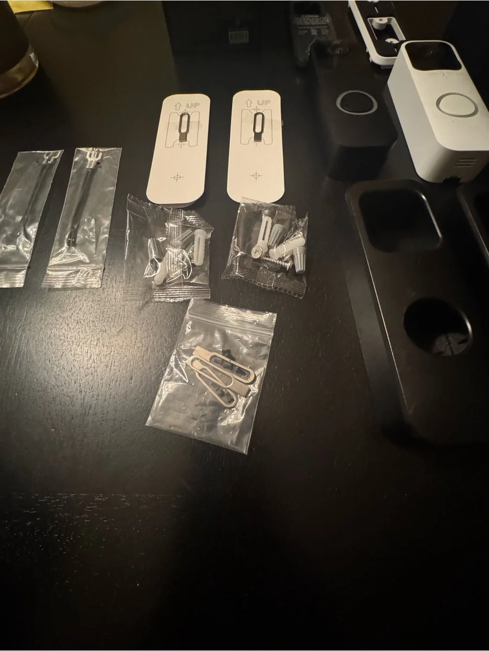 Two Blink Video Doorbell Units — Black and White